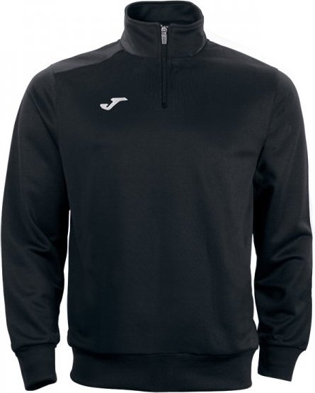 Байка тренировочная joma sweatshirt 1/2 zipper faraon black  100285.100