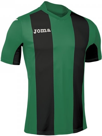 Майка игровая joma t-hirt pia v green-black Joma 100403.451