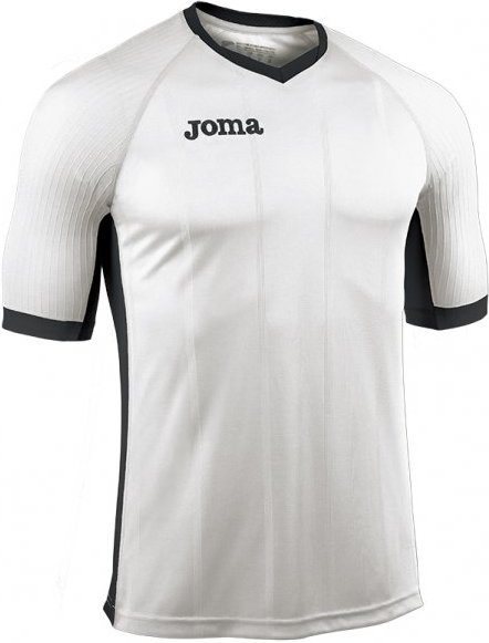 Майка игровая joma t-shirt emotion white/black Joma 100402.200