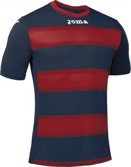 Майка игровая joa t-shirt europa ||| dark navy-red Joma 100405.336