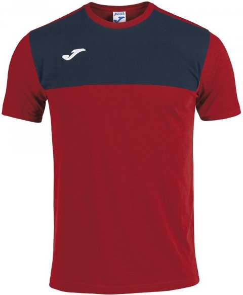 Майка joma t-shirt winner cotton red-navy Joma 101107.603