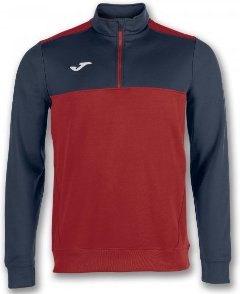 Байка тренировочная joma sweatshirt 1/2 zipper winner red-navy Joma 100947.603