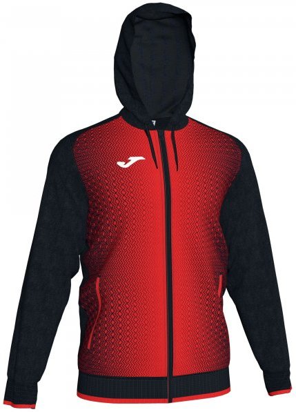 Байка тренировочная joma jacket hooded upernova black-red Joma 101285.106