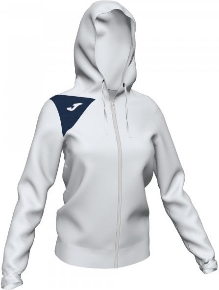 Байка тренировочная joma hooded jacket spike || woman white-dark navy Joma 900869.203