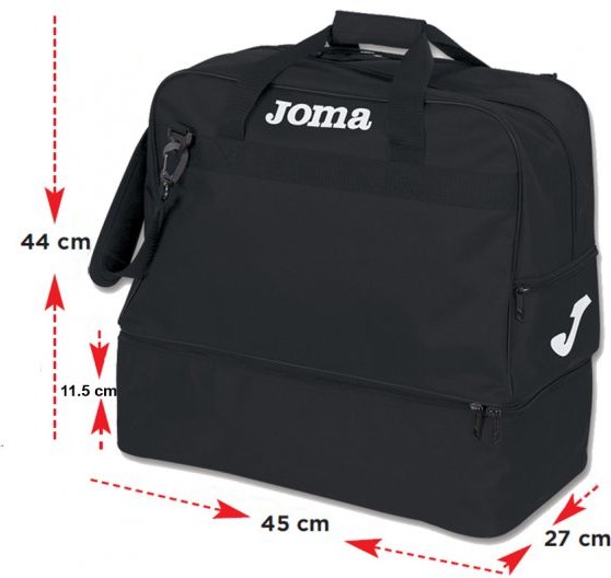 Сумка joma training 3 black Joma 400006.100
